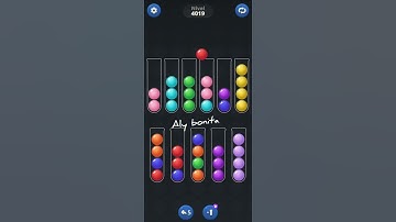 Ball sort puzzle level 4019 #puzzle #level #colors #nivel #gaming #gameplay #resolución