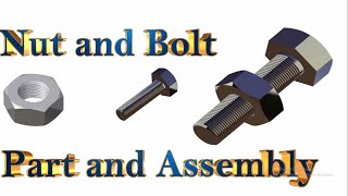How to create Nut and Bolt in Catia V5: design of Step-by-Step Tutorial for Modeling and Analysis
