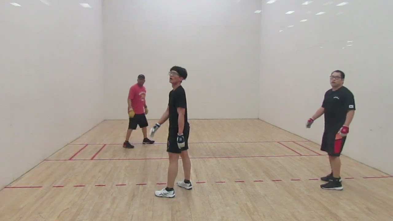 LA Fitness - 4 Wall Small Ball - Tony & Will vs Leo & Will - Filmed By Handball Social - 3.5.2026