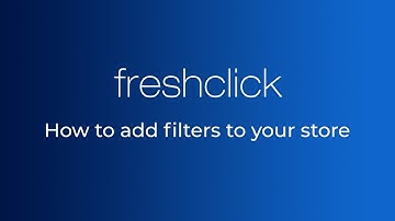 How to add filters to your BigCommerce store | FreshClick