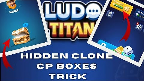 Hidden Clone CP Trick/Secret CP Box Cloning Method(100% Working) #hiddencloneludostar2 #ludotitan