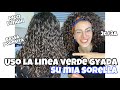 Faccio i capelli a mia sorella con la linea verde gyada spirulina 💥