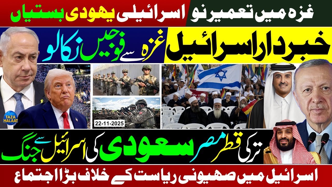 Gaza Ceasefire in Trouble | Qatar Turkey Warns | Trump backs Israel | 