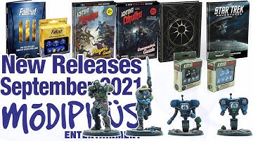 Modiphius New Releases - September 2021
