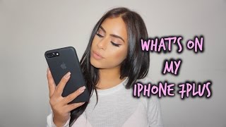 WHAT'S ON MY iPHONE 7 PLUS!