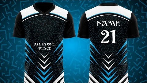 Sport Jersey Design In Coreldraw 2020 | Esports Jersey Design