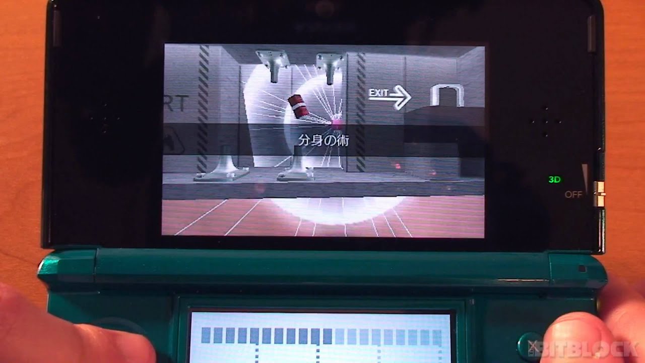 watershed 3DS GAMEPLAY - Cubic Ninja (Fire Puzzles)