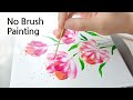 (456) How to paint flowers with scissors | Easy Painting | Acrylic for beginners | Designer Gemma77