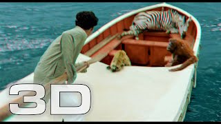 3D Clip: Hyena kills Monkey & Zebra • Life Of Pi (5.1 Audio)