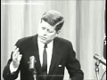 President John F. Kennedy's 27th News Conference - March 14, 1962