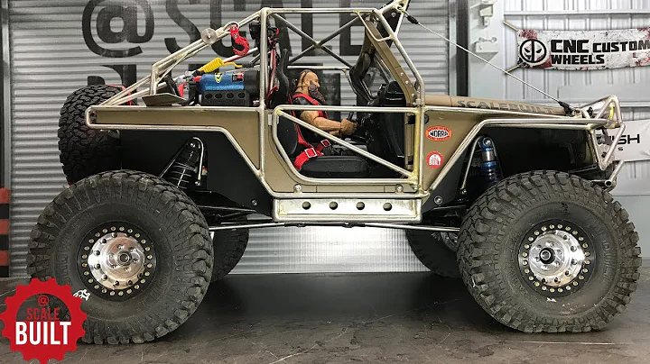 JEEP JK Custom Build walkaround - SCX10ii with Vanquish Products Portal Axles & China Jeep Hardbody