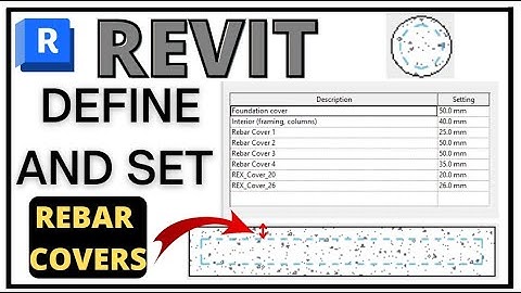 Revit for beginners | Revit Rebar covers | Reinforcement covers in Revit