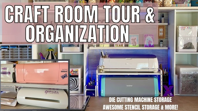Craft Room Organization with Cricut Maker