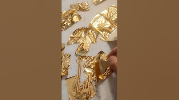 Nghệ nhân dát vàng làm gì mỗi ngày | Đinh Lâm Tới #dinhlamtoi  #datvang  #kinggold