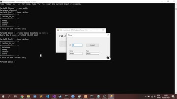 SQL Injection in C# Windows Forms