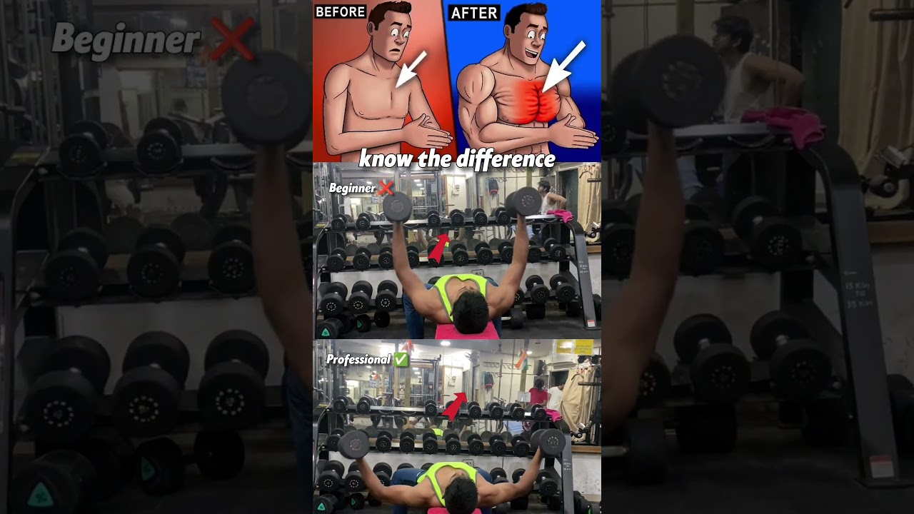 Correct way to perform dumbbell fly ✅💯 