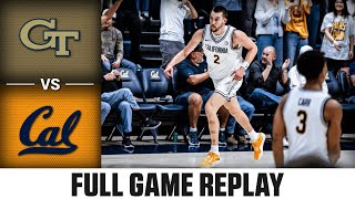 Georgia Tech vs. Cal Full Game Replay | 2025-26 ACC Men's Basketball