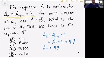 Daily GRE Problem #3 (Arithmetic Sequences and Series)