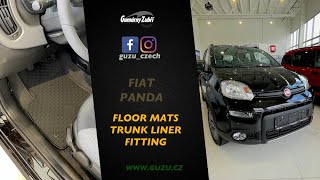 2023 FIAT PANDA (Tailored Floor mats & Trunk liner  fitting video by Gumárny Zubří)
