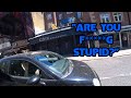 UK Bikers, Scary Moments and Bad Drivers #75 "Are You F*****G Stupid?"