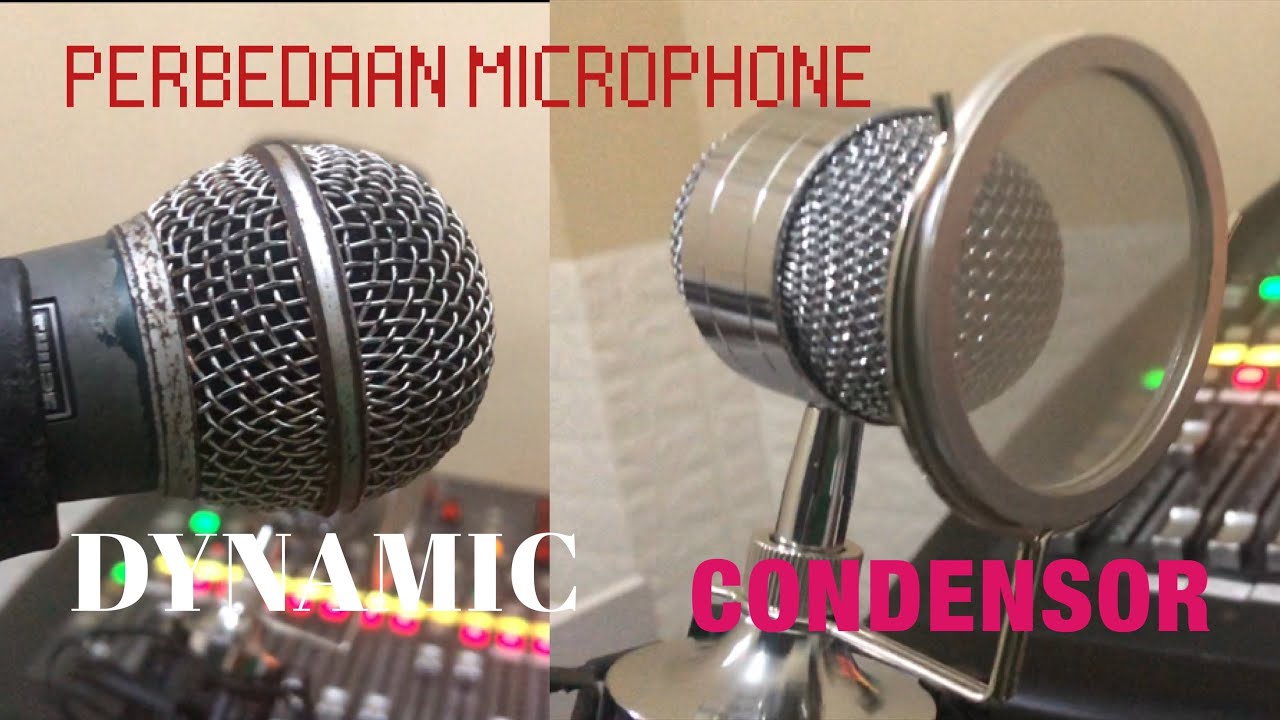 Praktek langsung Perbedaan Microphone Dynamic dan Condenser YouTube