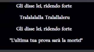 Ballata dell&#39;Amore cieco o della Vanità (testo) - Fabrizio de André