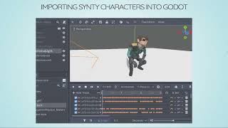 Importing Synty characters in Godot