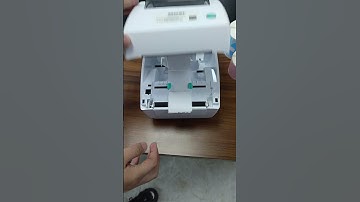 How to install small labels in BEEPRT BY-290BT printer?