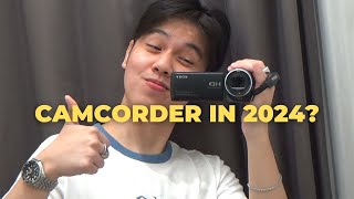 CAMCORDERS IN 2024? (SONY CX405)