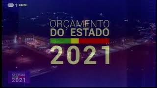 Edição Especial: Orçamento do Estado 2021 RTP1 2020