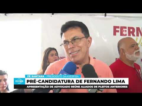 Fernando Lima lança pré-candidatura e reúne aliados 01 05 2024