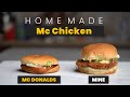 Making McDonalds McChicken Sandwich at Home