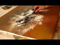 Abstract art painting demonstration 6  althea bjarts