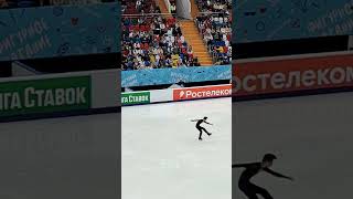 Григорий Фёдоров. Контрольные прокаты сборной. ЦСКА, тренер Светлана Соколовская. Сентябрь, 2023