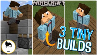 Minecraft BE: 3 ELEVATION BUILDS FOR A PISTON HOUSE! (PE/Xbox/PS4/Windows10/Switch)