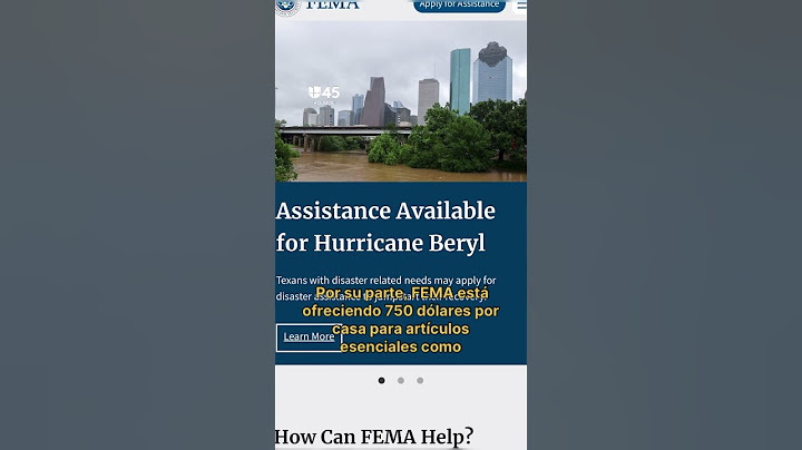Huracán Beryl: ayudas disponibles para afectados en Houston