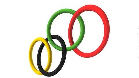 Olympic Rings Logo Animation