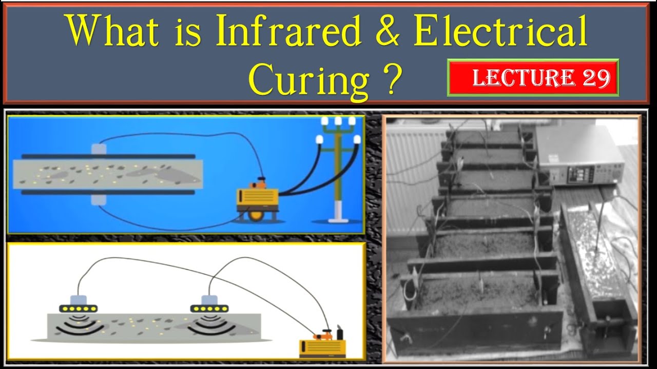 Infrared Curing l Electrical Curing l Self Curing l Curing of Concrete