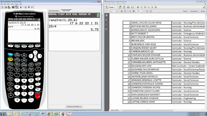 Systematic Sampling TI-84