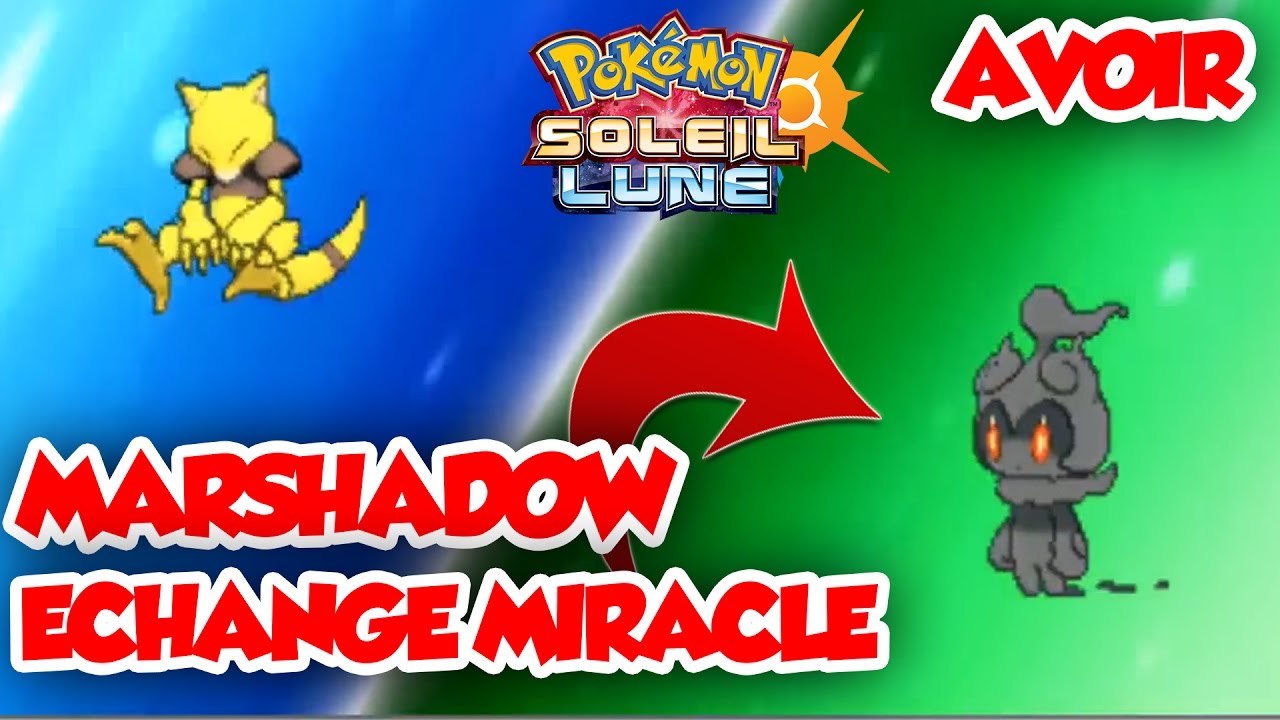 Echange pokemon soleil rosa