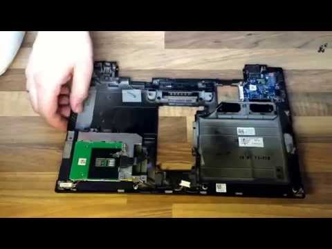 Dell Latitude E4310 Disassembly Disassemble Clean Fan Cpu Replace Lufter Reinigen Auseinander Bauen Youtube