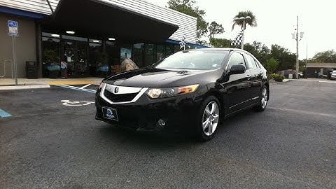 Autoline Preowned 2010 Acura TSX For Sale Used Walk Around Review Test Drive Jacksonville
