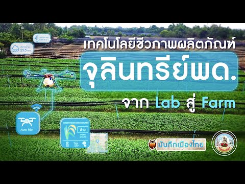 เทคโนโลยีชีวภาพผลิตภัณฑ์จุลินทรีย์ พด. จาก Lab สู่ Farm