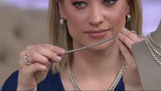 JAI Sterling Silver Round Box Chain 