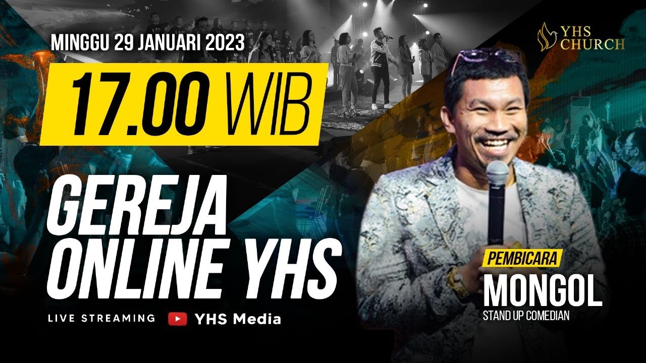 3 CARA MENIKMATI HIDUP | IBADAH ONLINE GEREJA YHS | MONGOL - 29 JANUARI 2023