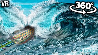 TSUNAMI-HIT SCHOOL VR\/360 Video