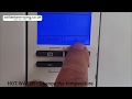VAILLANT ECOTEC BOILER. How to use, and change temperatures on the LCD display