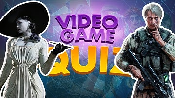 ULTIMATE VIDEO GAME QUIZ #7 | Images, Weapons, Main menu theme,  Loading screen, Characters