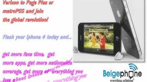 How to Flash iphone 4 | Activate iphones with metroPCS and Page plus