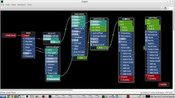 Build your own sine wave modular synthesizer MORSE CODE CW KEYER with INGEN - step by step demo